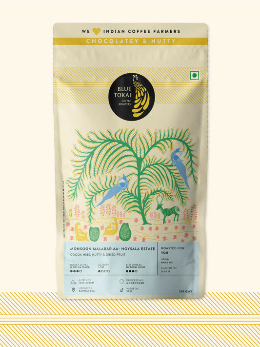 Buy Blue Tokai Monsoon Malabar AA- Hoysala Estate from DrMediCart, Ship from India to USA