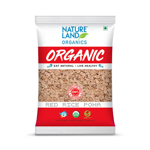Nature Land Organics Red Rice Poha