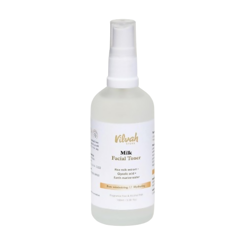 Vilvah Store Milk Face Toner (Earth marine water - Pore minimise)