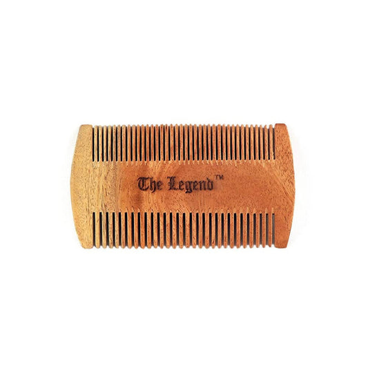 The Legend Organic Pure Neem Wood Comb For Beard