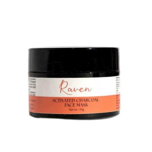 The Wellness Shop Raven Activated Charcoal Face Mask