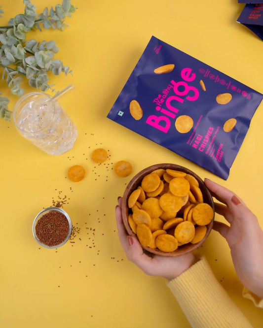 The Healthy Binge Ragi Chips | Chatpata Chaat