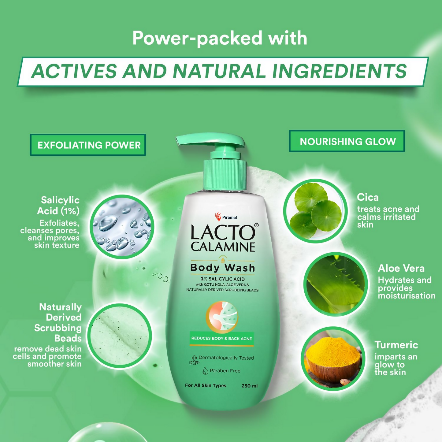 Lacto Calamine 1% Salicylic Acid Body Wash