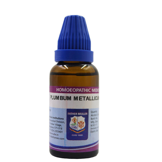 Father Muller Plumbum Metallicum Dilution