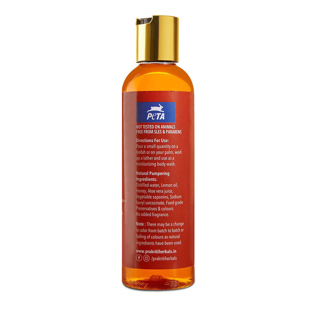 Prakriti Herbals Refreshing Freshlime Honey Shower Gel