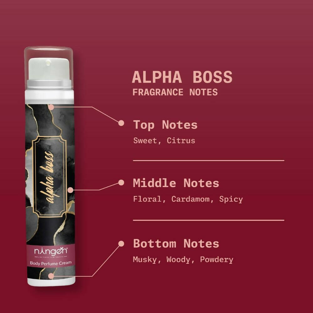 Ningen Alpha Boss Body Perfume Cream