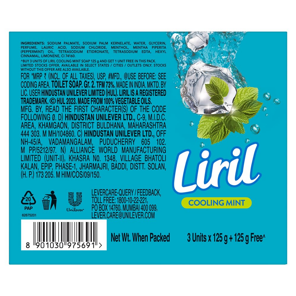 Liril Cooling Mint Soap