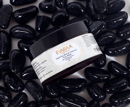 Evaraa Essential Dead Sea Mud and Charcoal Face Mask