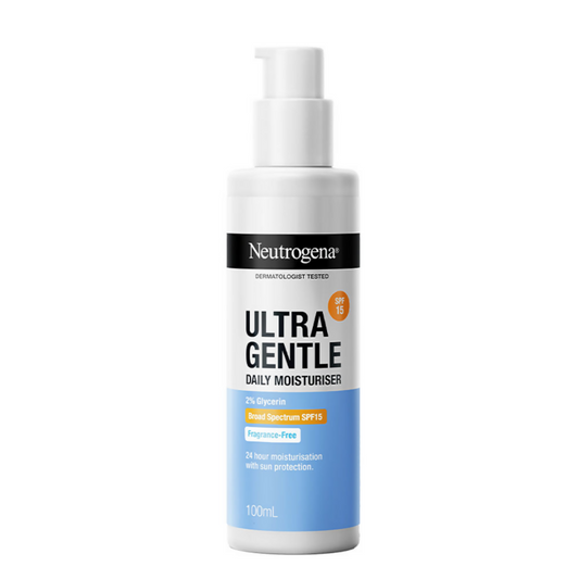 Neutrogena Ultra Gentle Daily Face Moisturizer With SPF 15