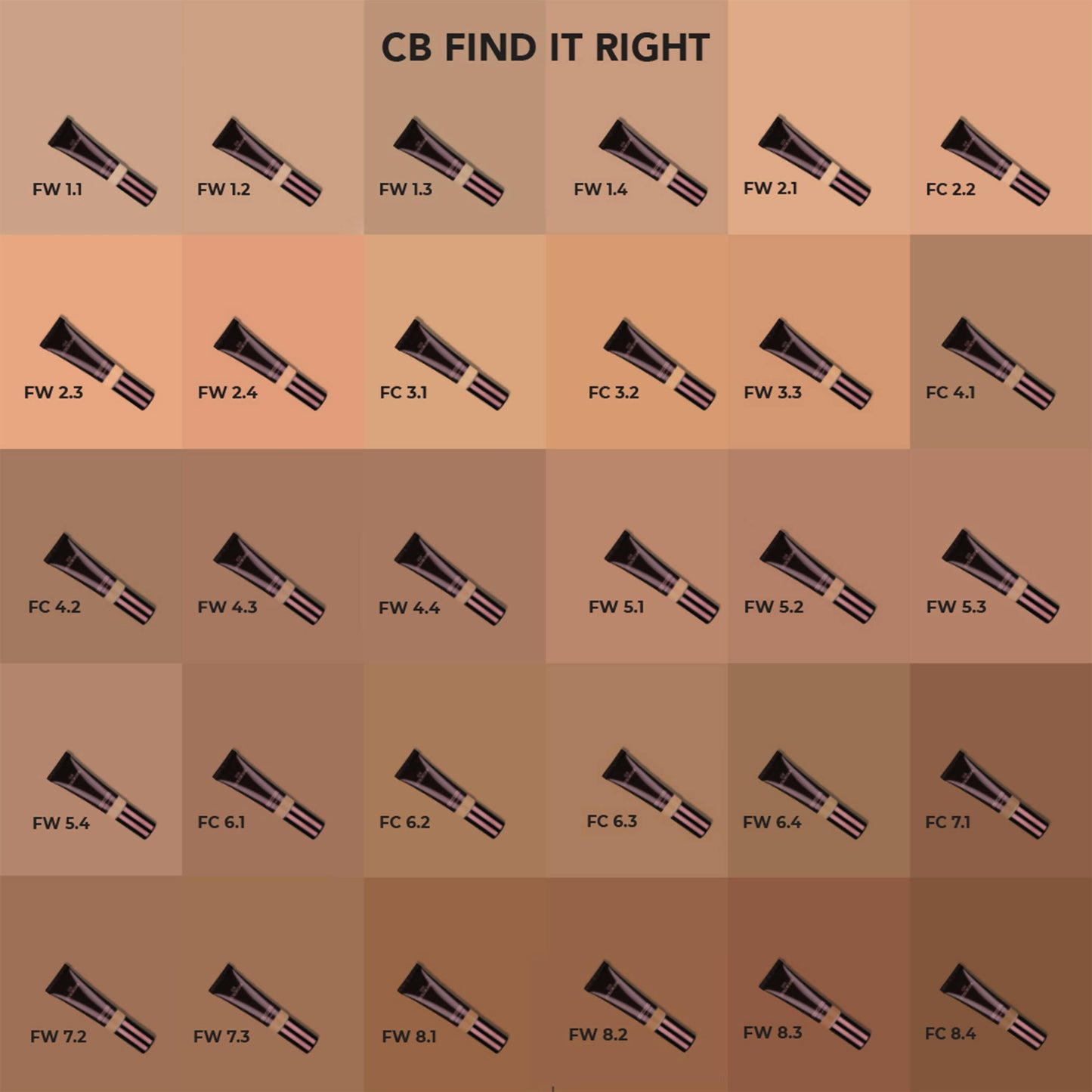 Colorbar 24Hrs Weightless Liquid Foundation Fw 7.2
