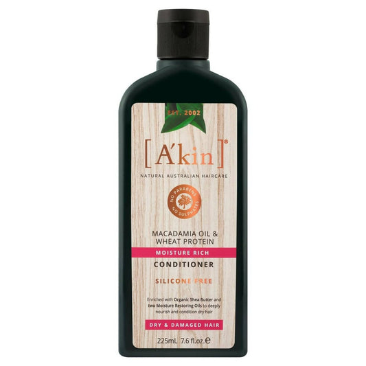 Akin Macadamia & Wheat Protein Moisture Rich Conditioner
