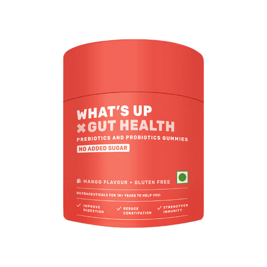 What's Up Wellness Gut Health Prebiotic & Probiotic Gummies - Mango Flavor