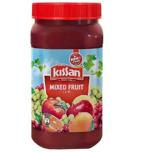 Kissan Mixed Fruit Jam With Fruit Ingredients