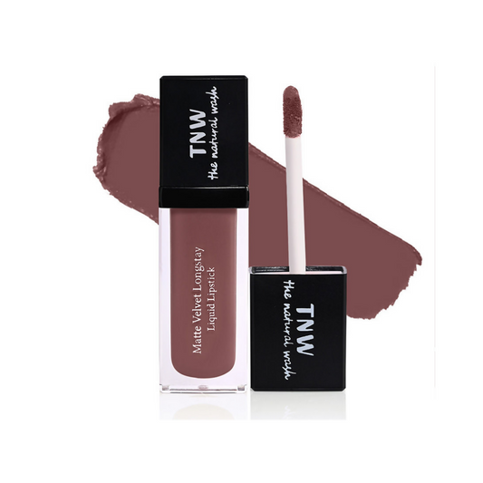 The Natural Wash Matte Velvet Longstay Liquid Lipstick - Plumberry