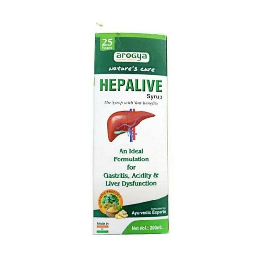 Arogya Hepalive Syrup - Limited Time Offer