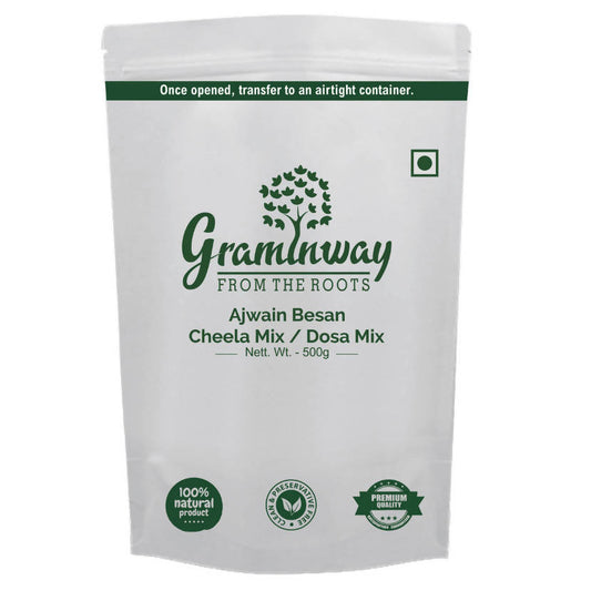 Buy Graminway Ajwain Besan Cheela Mix / Dosa Mix from DrMediCart
