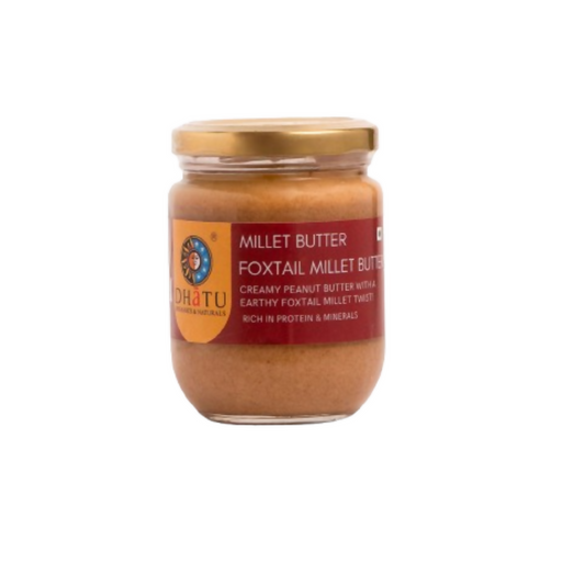 Dhatu Organics & Naturals Organic Foxtail Millet Peanut Butter