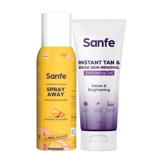 Sanfe Tan & Hair Removal Combo