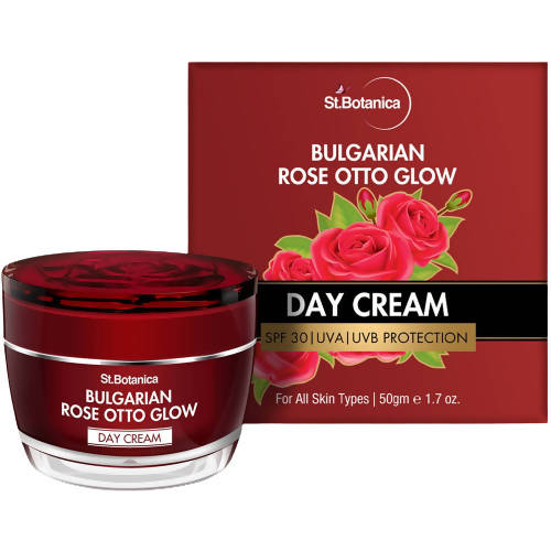 Buy St.Botanica Bulgarian Rose Otto Glow Day Cream from DrMediCart, Ship from India to USA