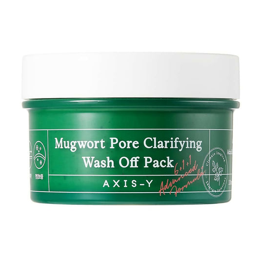 Buy AXIS-Y Mugwort Pore Clarifying Wash Off Pack For Exfoliating, Pore Reduction, Acne, Blackhead, Korean Skincare from DrMediCart, Ship from India to USA