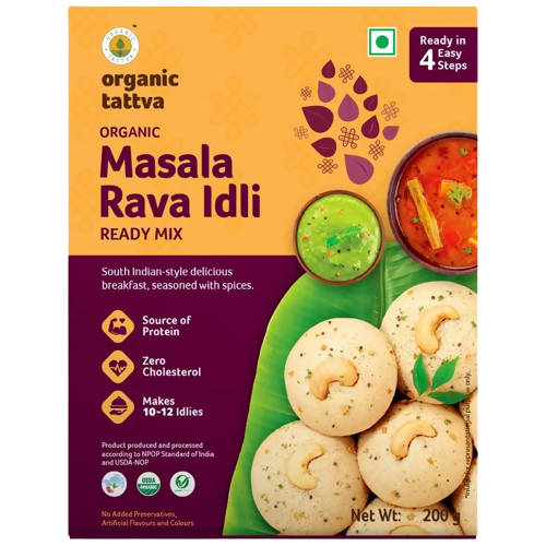 Buy Organic Tattva Masala Rava Idli Ready Mix from DrMediCart