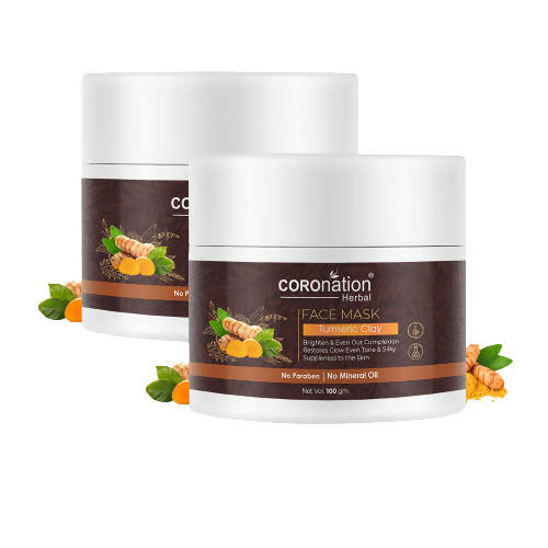 Coronation Herbal Turmeric Clay Face Mask