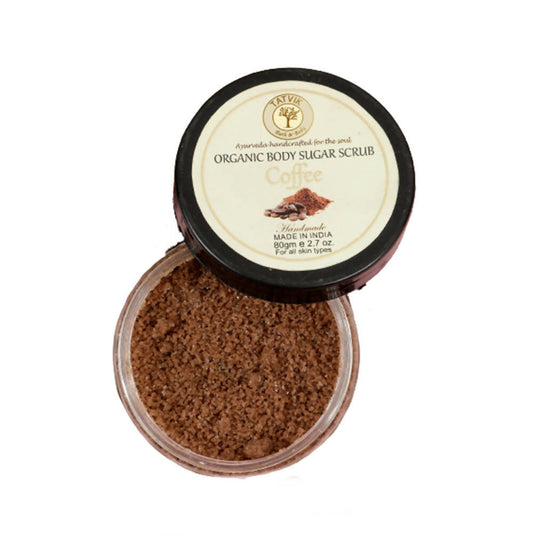 Buy Tatvik Ayurveda Organic Body Sugar Scrub Coffee from DrMediCart, Ship from India to USA