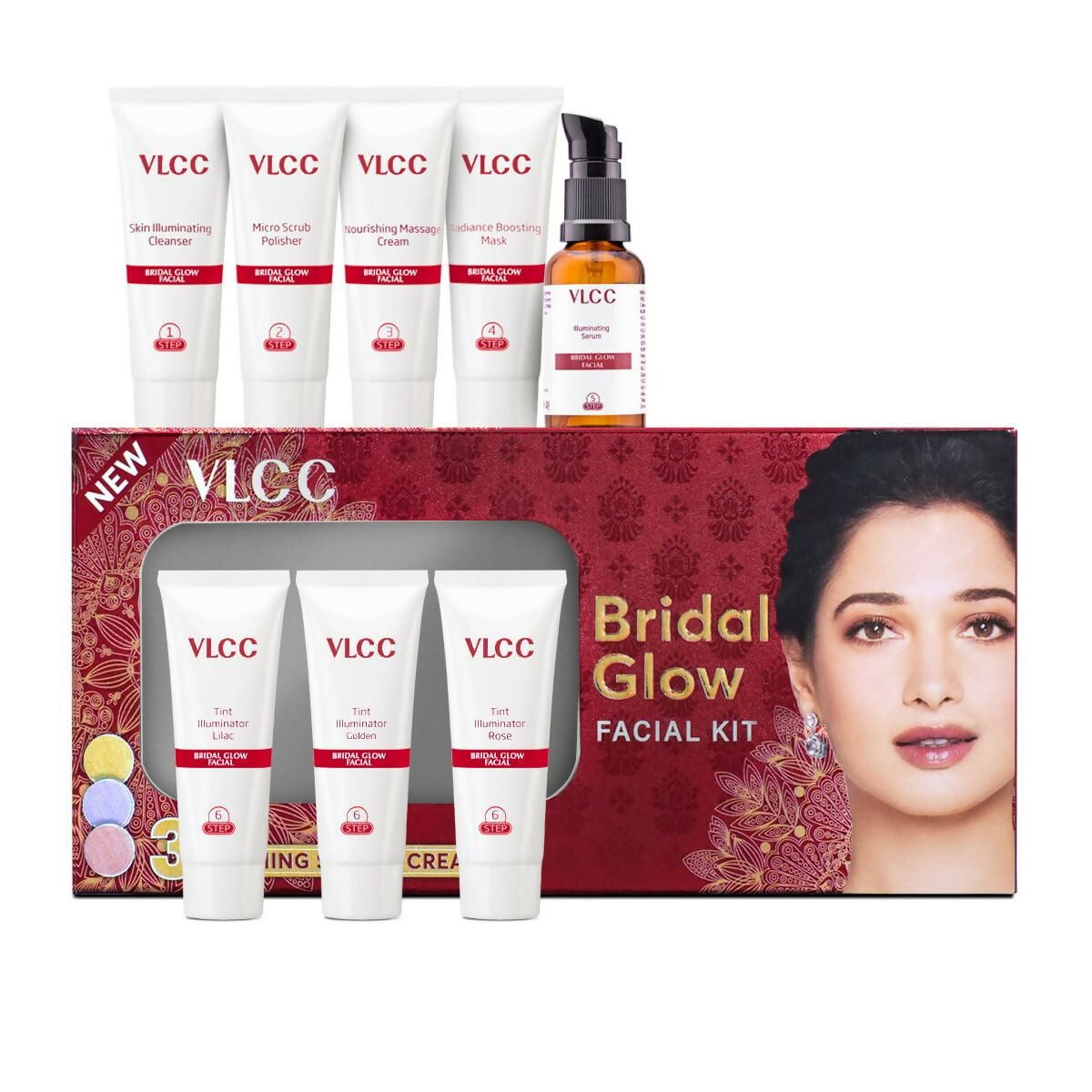 VLCC Bridal Glow Facial Kit for Special Glow For Your Special Moments