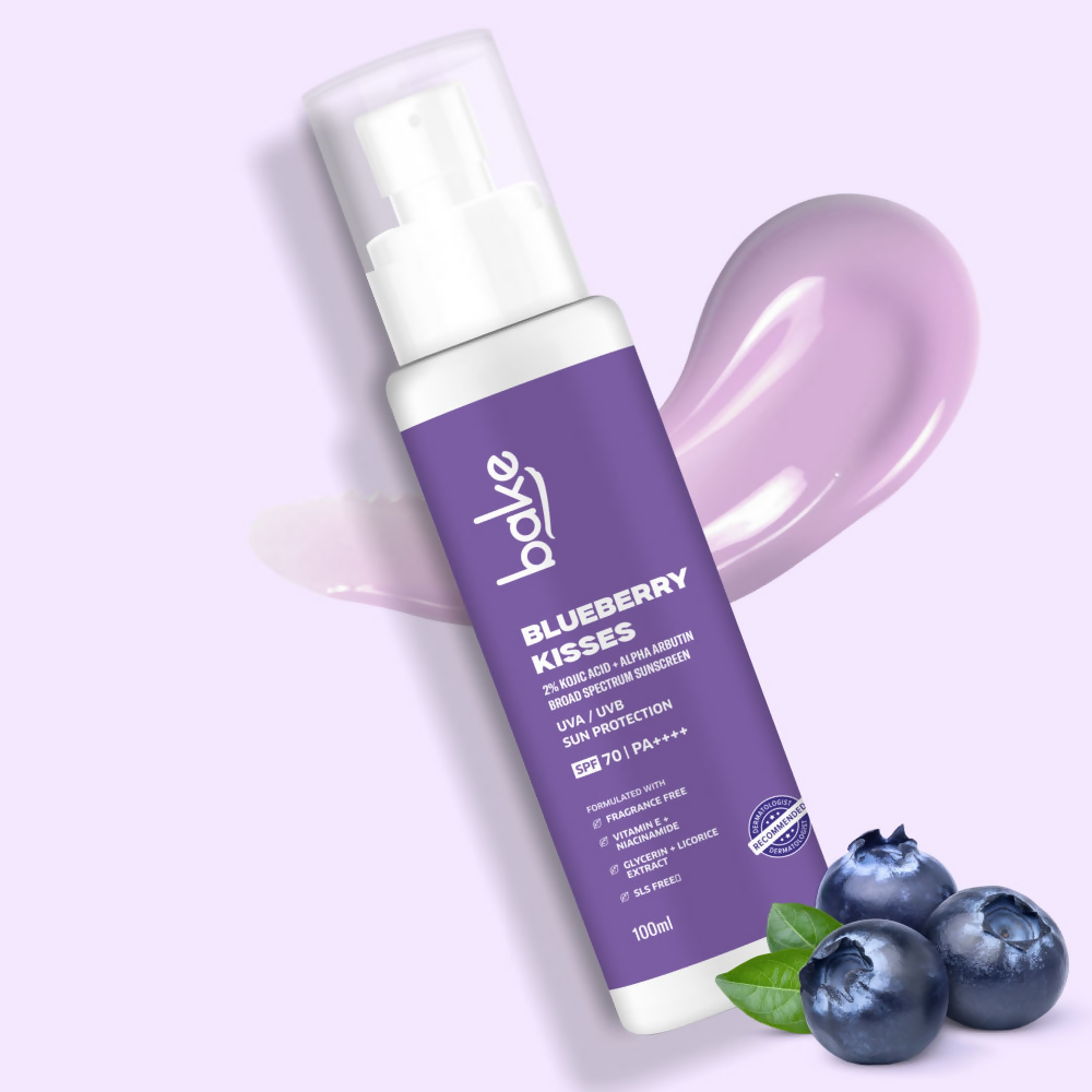 Bake 2% Kojic Acid Sunscreen Spf 70 With Alpha Arbutin & Niacinamide