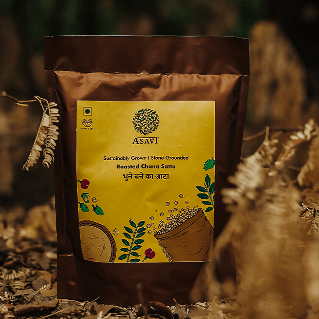 Asavi Stoneground Sattu