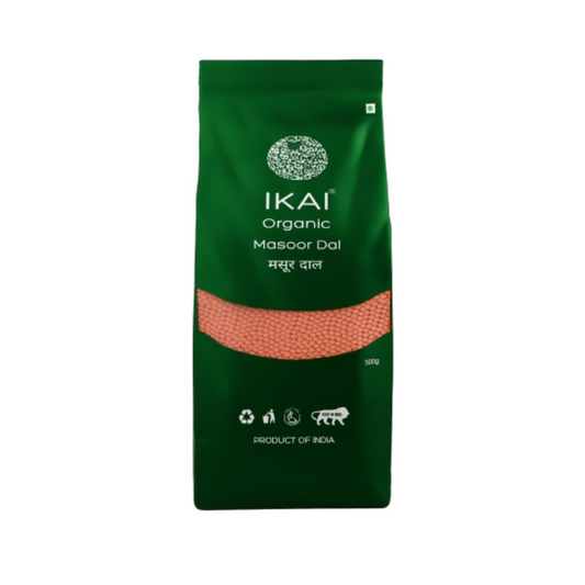 IKAI Organic Masoor Dal (Red Lentil)