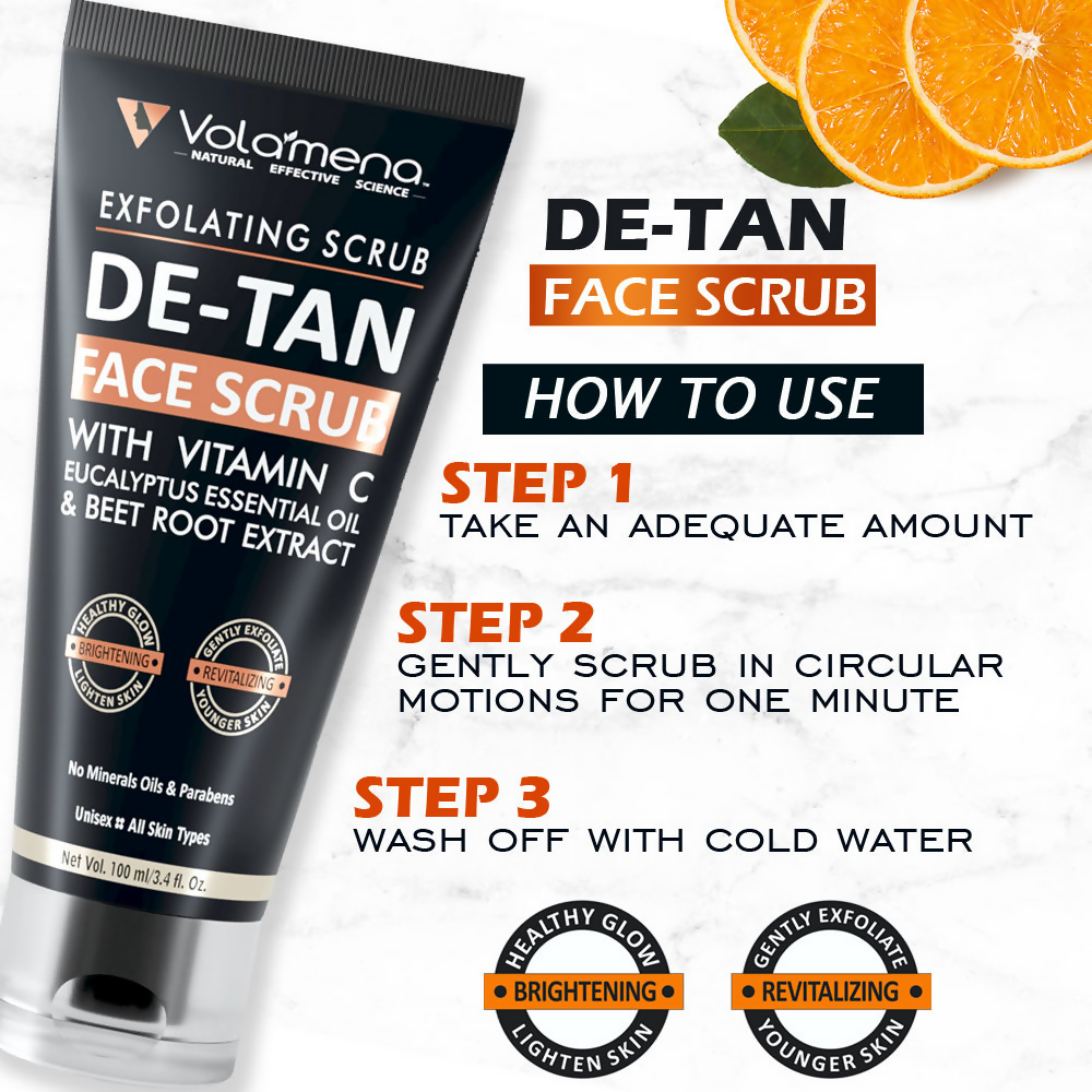 Volamena De-Tan Face Scrub