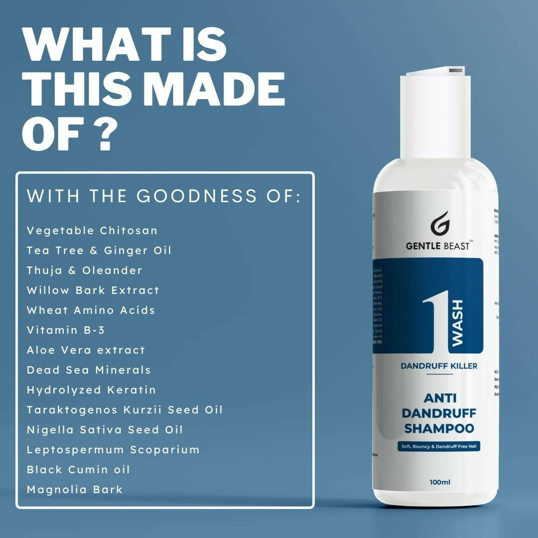 Gentle Beast 1 Wash Anti Dandruff Shampoo