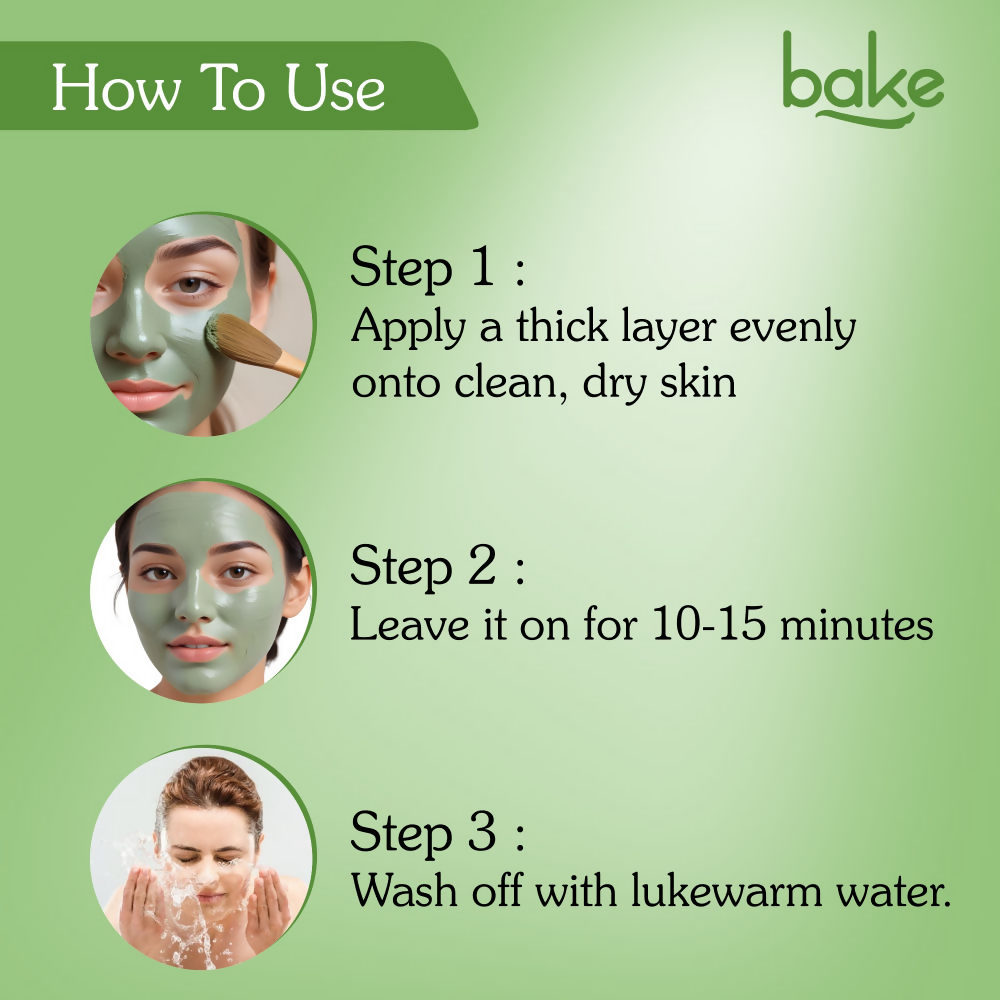 Bake Kiss The Frog Anti Acne Clay Mask With 2% Salicylic Acid & Niacinamide