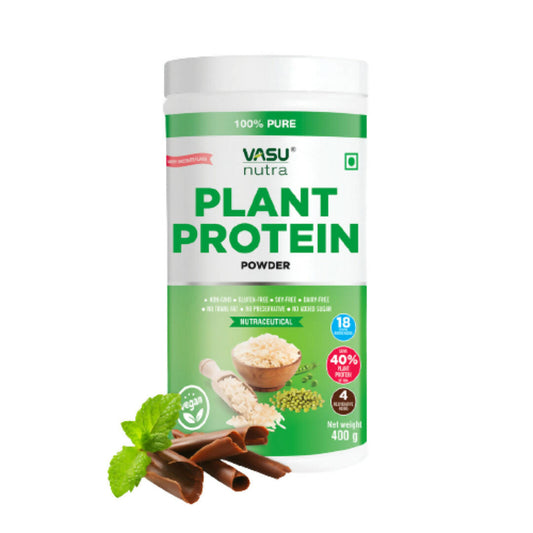 Buy Vasu Healthcare Nutra Genuine  Pure Plant Protein Powder from DrMediCart, Ship from India to USA
