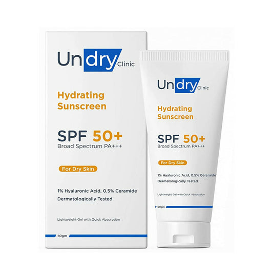 Undry Hydrating Sunscreen SPF 50+ for Dry Skin