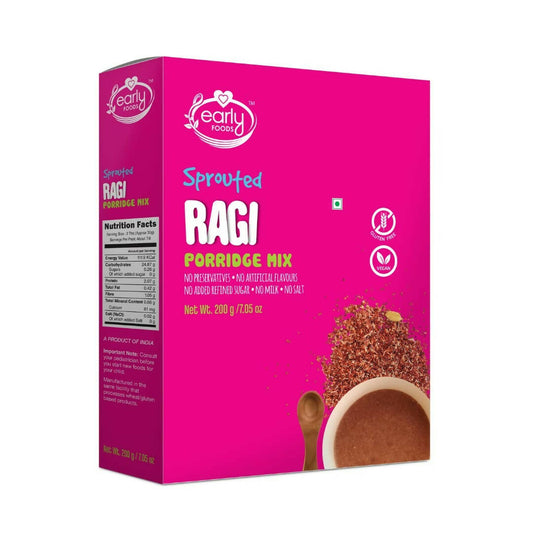 Buy Early Foods Organic Sprouted Ragi Porridge Mix from DrMediCart