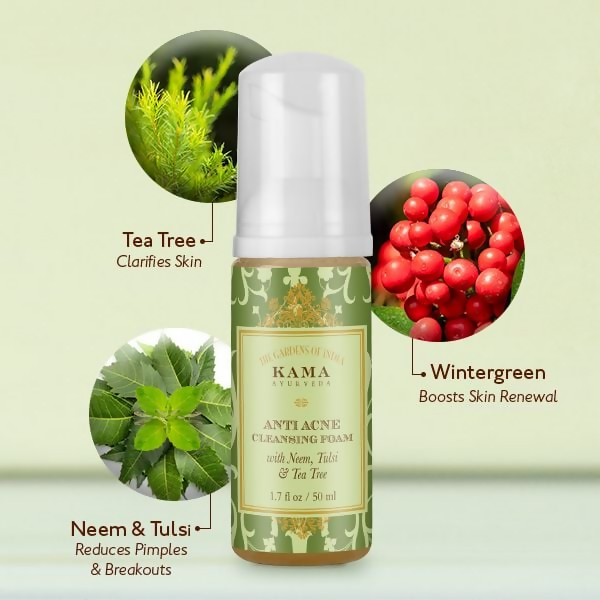 Kama Ayurveda Anti Acne Cleansing Foam
