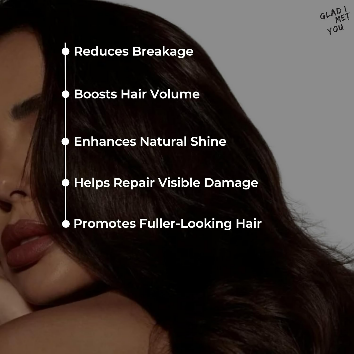 Glad I Met You Hair Growth Serum - Rosemary Castor & Sunflower Oils + 50 More Natural Oils