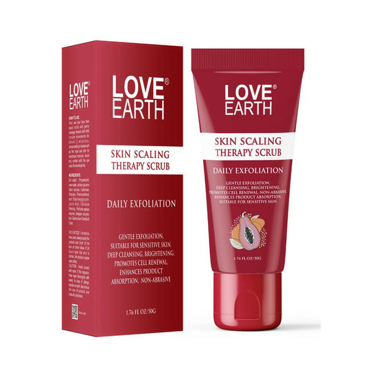 Love Earth Skin Scaling Therapy Scrub Daily Exfoliation