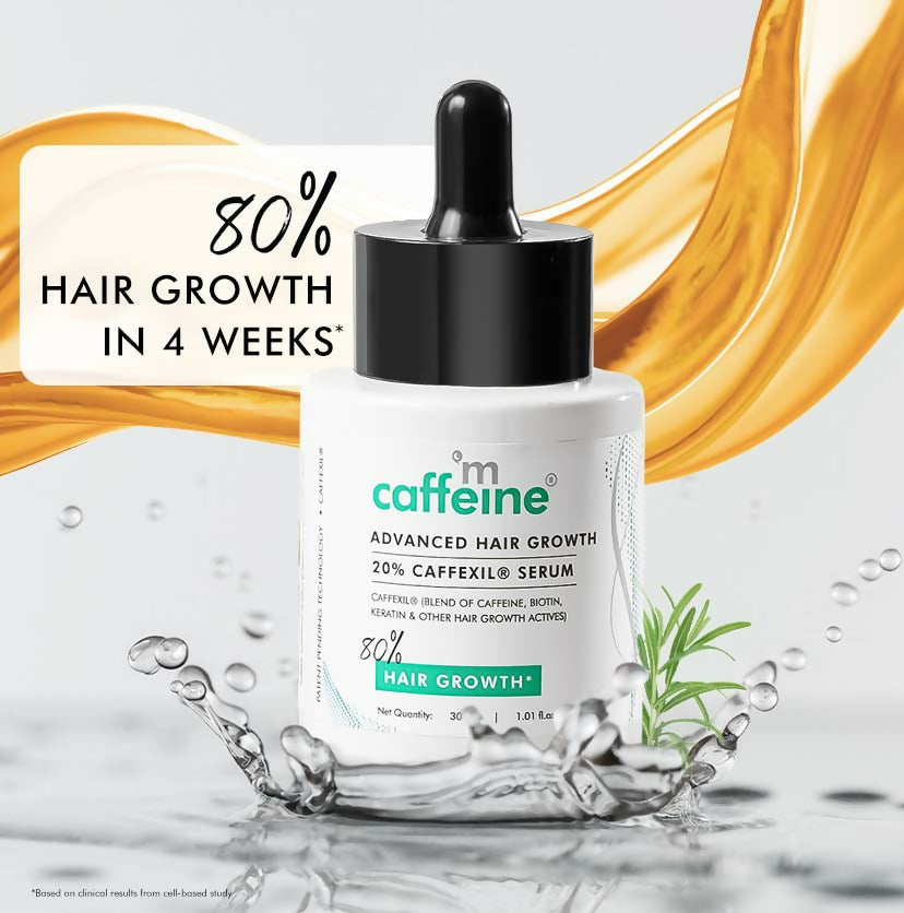 mCaffeine Advanced Hair Growth 20% Caffexil Hair Serum with Rosemary