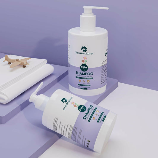 StarAndDaisy Baby Shampoo with Tear Free, SLS Free & Paraben free with pH 5.5