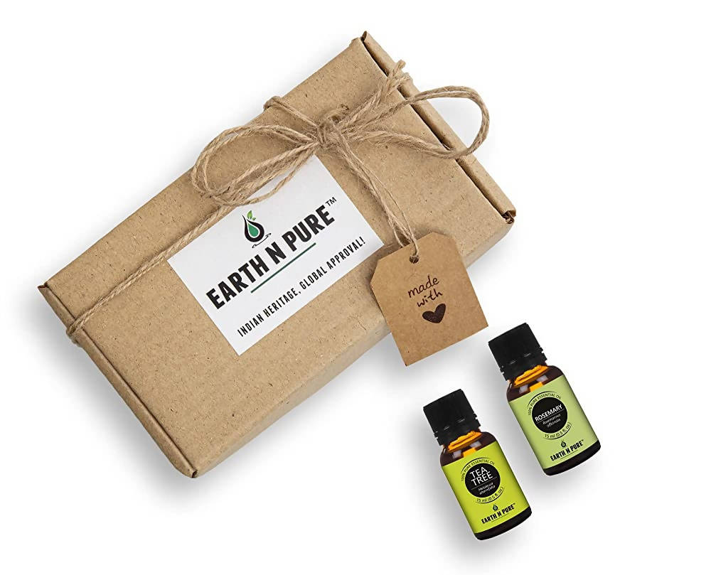 Earth N Pure Rosemary & Tea Tree Essential Oils