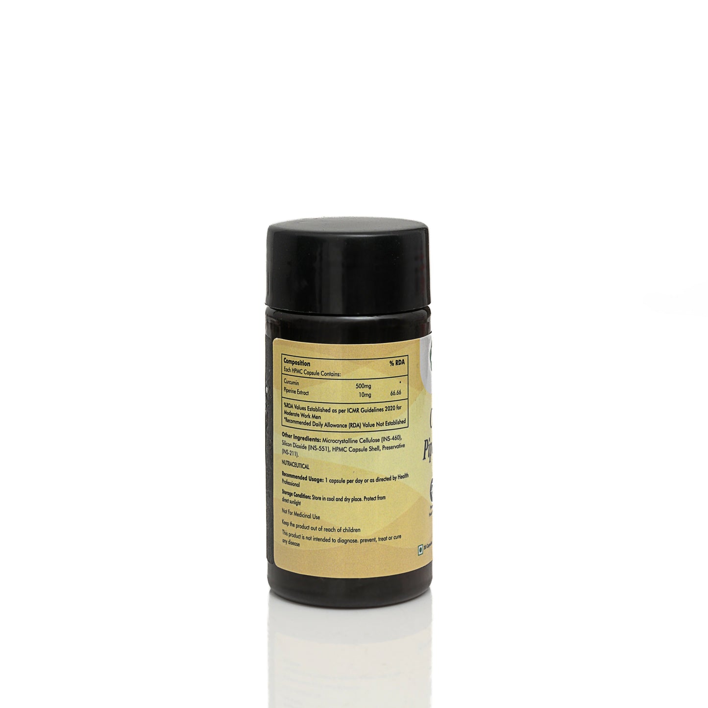 Ventin Organics Climin Curcumin with Piperine Capsules