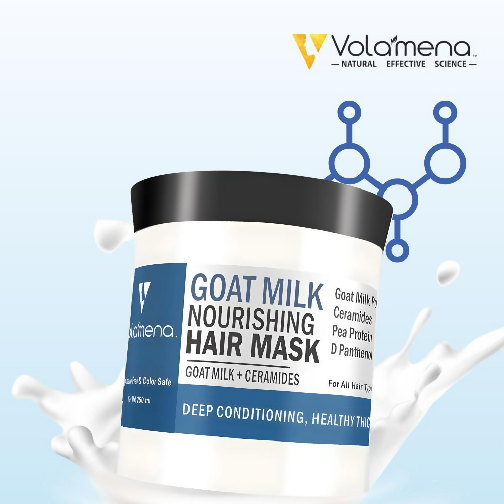 Volamena Goat Milk Hair Mask For Damaged Hair
