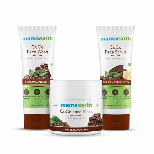 Buy Mamaearth Coco Intense Skin Awakening Kit from DrMediCart, Ship from India to USA