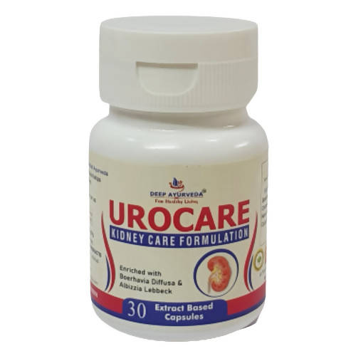 Deep Ayurveda Urocare 500mg Veg Capsules