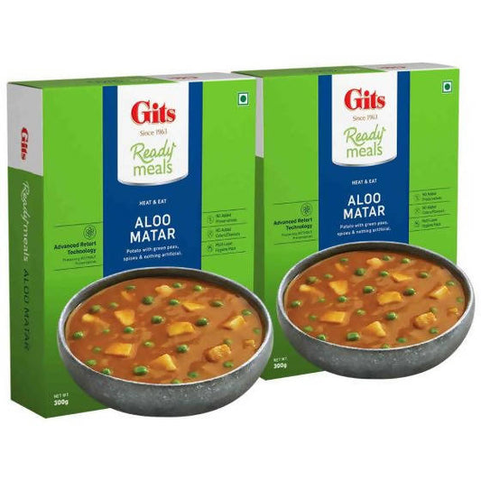 Buy Gits Ready Meals Heat & Eat Aloo Matar from DrMediCart