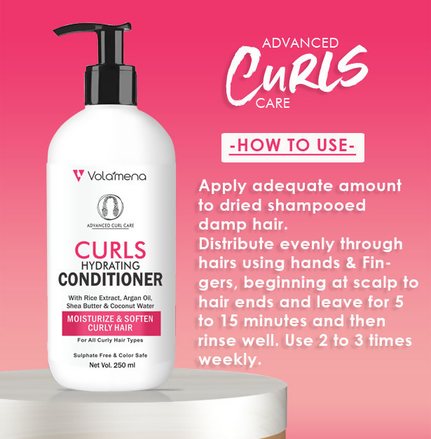 Volamena Curly Hair Hydrating Conditioner