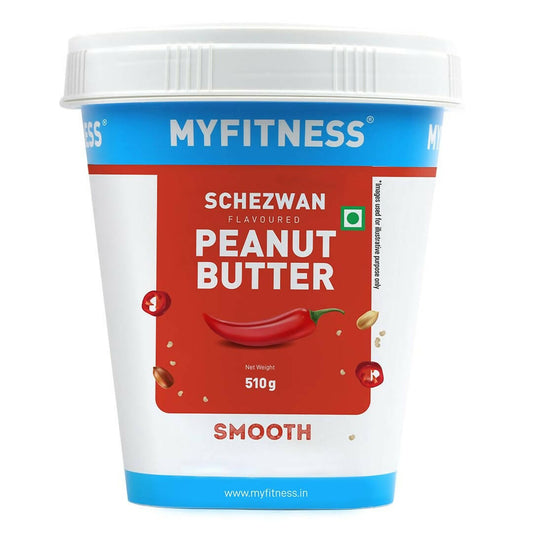Buy Myfitness Schezwan High Protein Spread & Dip Spicy Smooth Peanut Butter from DrMediCart